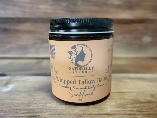 Sandalwood Whipped Tallow Balm